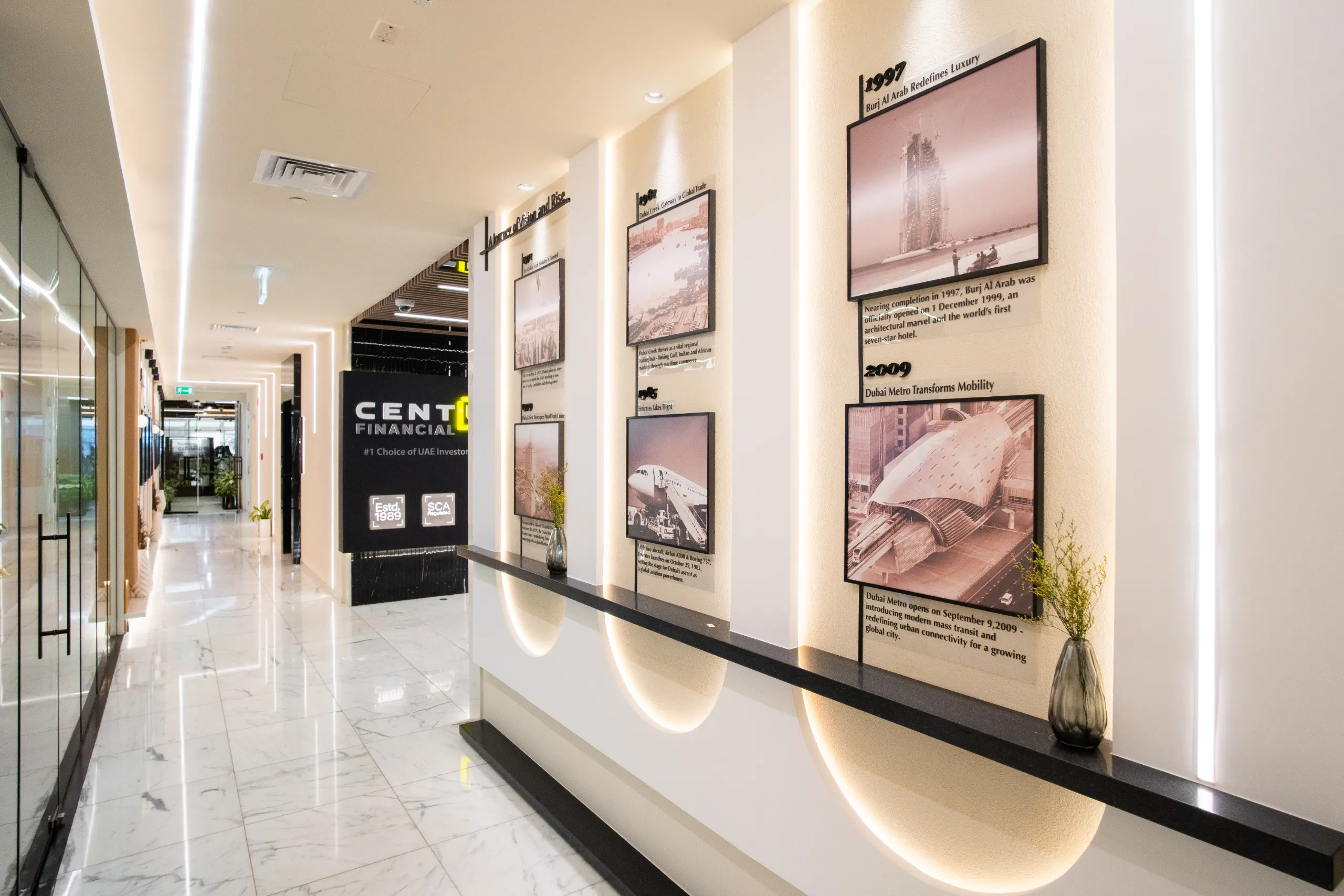 History Corridor — Full View